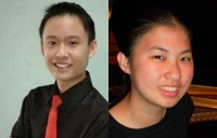 Kevin Ahfat and Min Joo Yi